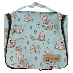 Neceser colgante impermeable para maquillaje, bonito regalo para amantes de los animales, organizador de almacenamiento de viaje
