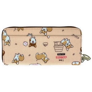 Corgi Puppy Waterproof Portable Long Wallet, Holds 5.5 Inch Phone, Corgi Butt, Pony Shaped Zipper, Cute Gift for Corgi Lovers image 4