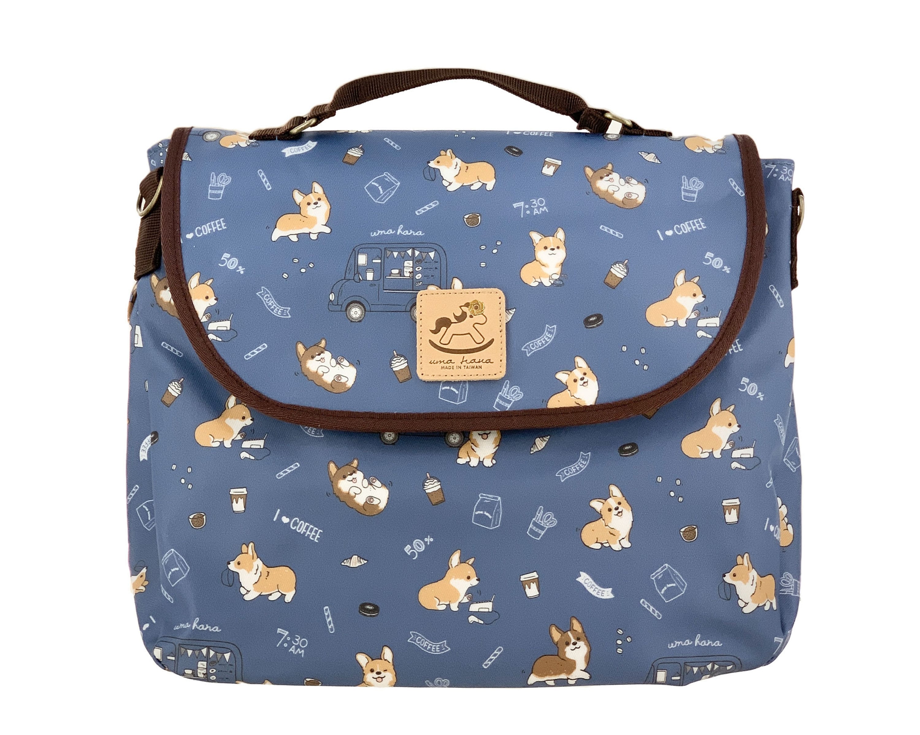 Waterproof Corgi Convertible Backpack, Shoulder Crossbody  display picture 3