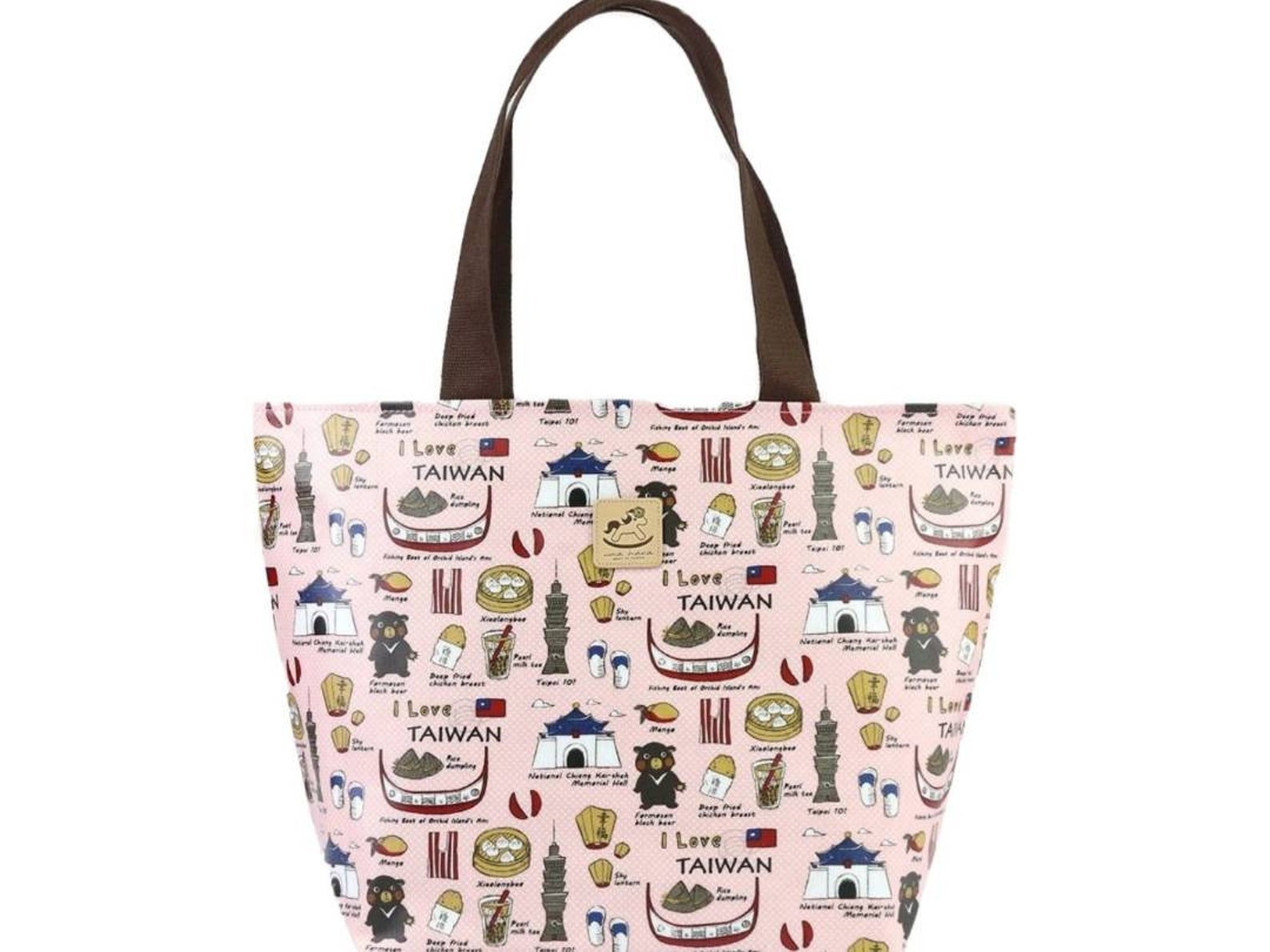 Taiwan Love Large Travel Tote Shoulder Bag Waterproof Etsy