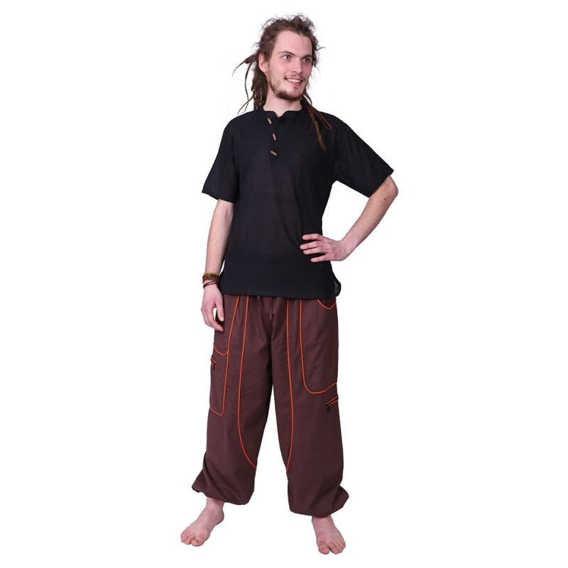 Cotton Pants Men Trousers Loose Fittings Hippie Trousers | Etsy