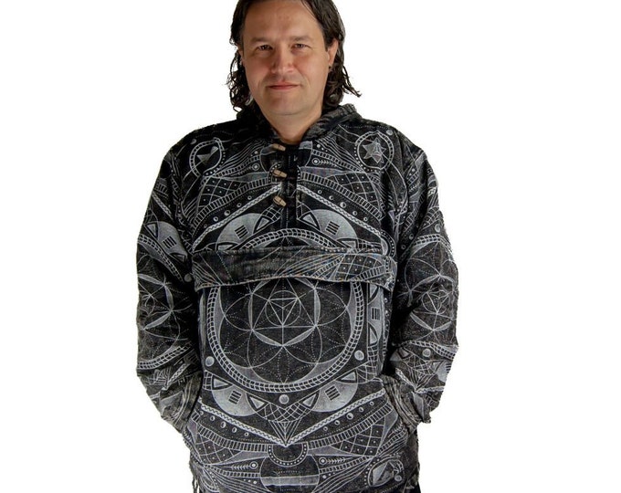 Trifecta multicolor mandala jacket