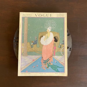 Vintage Helen Dryden Vogue Magazine, January 15, 1918, Complete Issue, Condé Nast, Collectible Vogue, Vintage Magazine, Vogue, 1918 Vogue