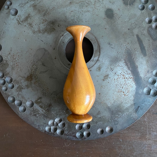Wood Bud Vase Etsy