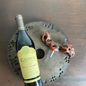 Vintage French Grapevine Corkscrew, Mid Century Corkscrew, Grapevine Corkscrew, Vintage Corkscrew, Bar Accessory, Wine Accessory, Bar Ware