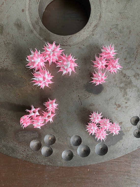 Spiky Silicone Beads, Pink/white Beads Silicone Beads, Spiky Beads, Fun  Beads, Jewelry Making, Jewelry Supply, Crafts, Beads, Crafting, DIY 