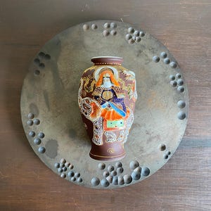 Vintage Japanese Moriage Dragonware Vase, Asian Decor, Home Decor, Asian Art