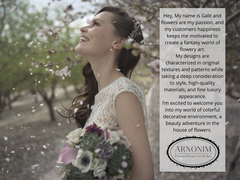 Wedding Hair Flowers Fake Flower Hair Comb Floral Hair Etsy