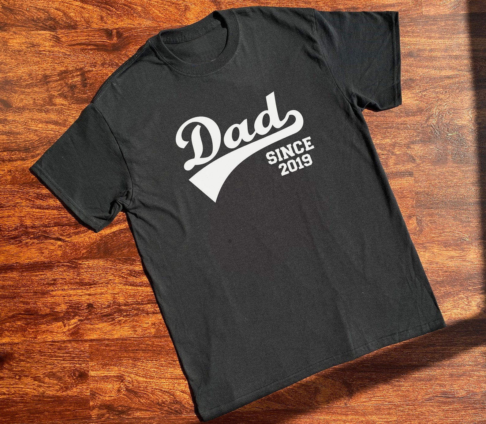 Regalo papá Padre Día camiseta DAD DESDE 2019 Etsy España