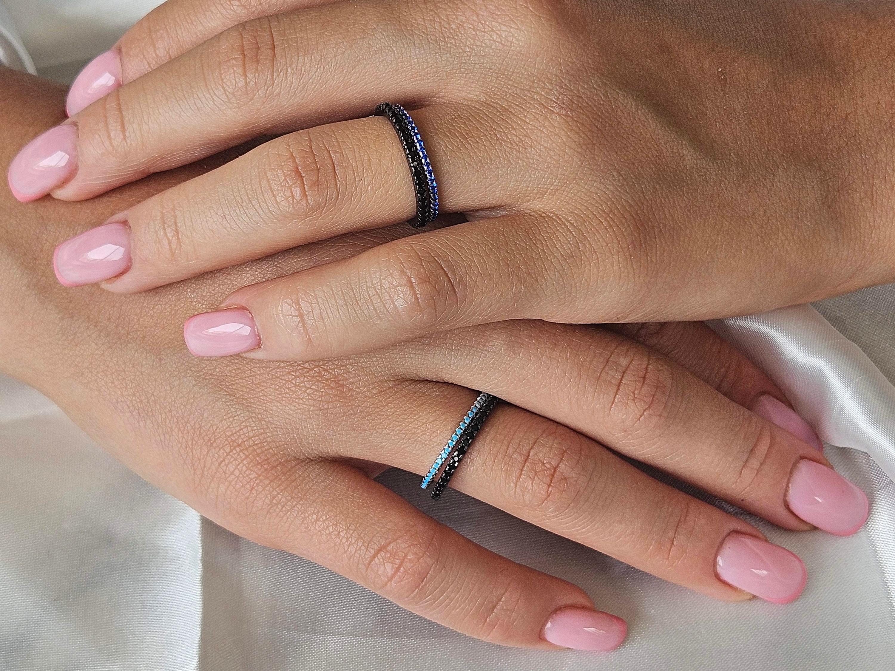 1mn Asexual Ring, Ace Ring, Ultra Thin Black Rings, Gothic Ring, Black — free download