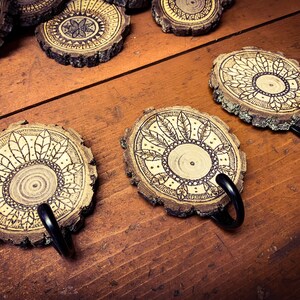 Black Walnut key/wall hooks