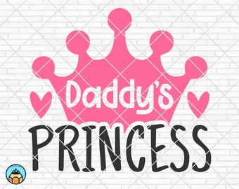 Download Daddy S Princess Svg Etsy