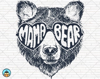 Download Mama Bear Cut File Etsy