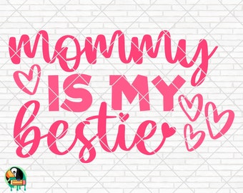 Download Mama Is My Bestie Svg Newborn Svg Girl Svg Baby Boy Svg Onesie Svg Mommy Is My Bestie Svg Cut File For Cricut And Silhouette Clip Art Art Collectibles