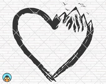 Download Adventure Heart Svg Etsy