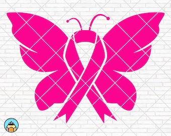 Free Free 99 Butterfly Breast Cancer Ribbon Svg SVG PNG EPS DXF File