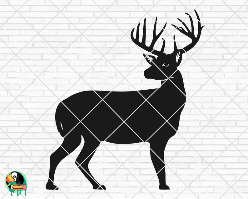 Download Cricut Deer Clipart Deer Svg For Shirt Deer Silhouette Svg Deer Svg Deer Vector Deer Head Svg Deer Cut File Deer Png Animal Svg Clip Art Art Collectibles Vadel Com