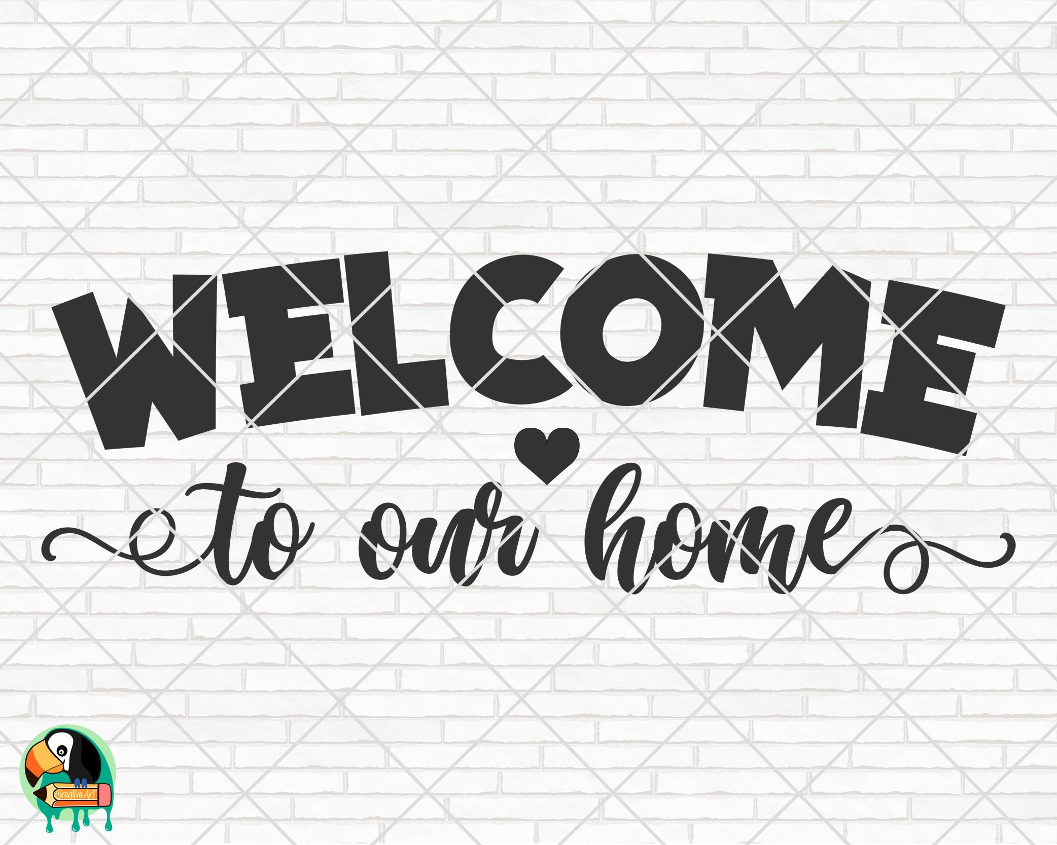 Welcome Sign Svg Welcome Svg Welcome to Our Home Svg Home - Etsy