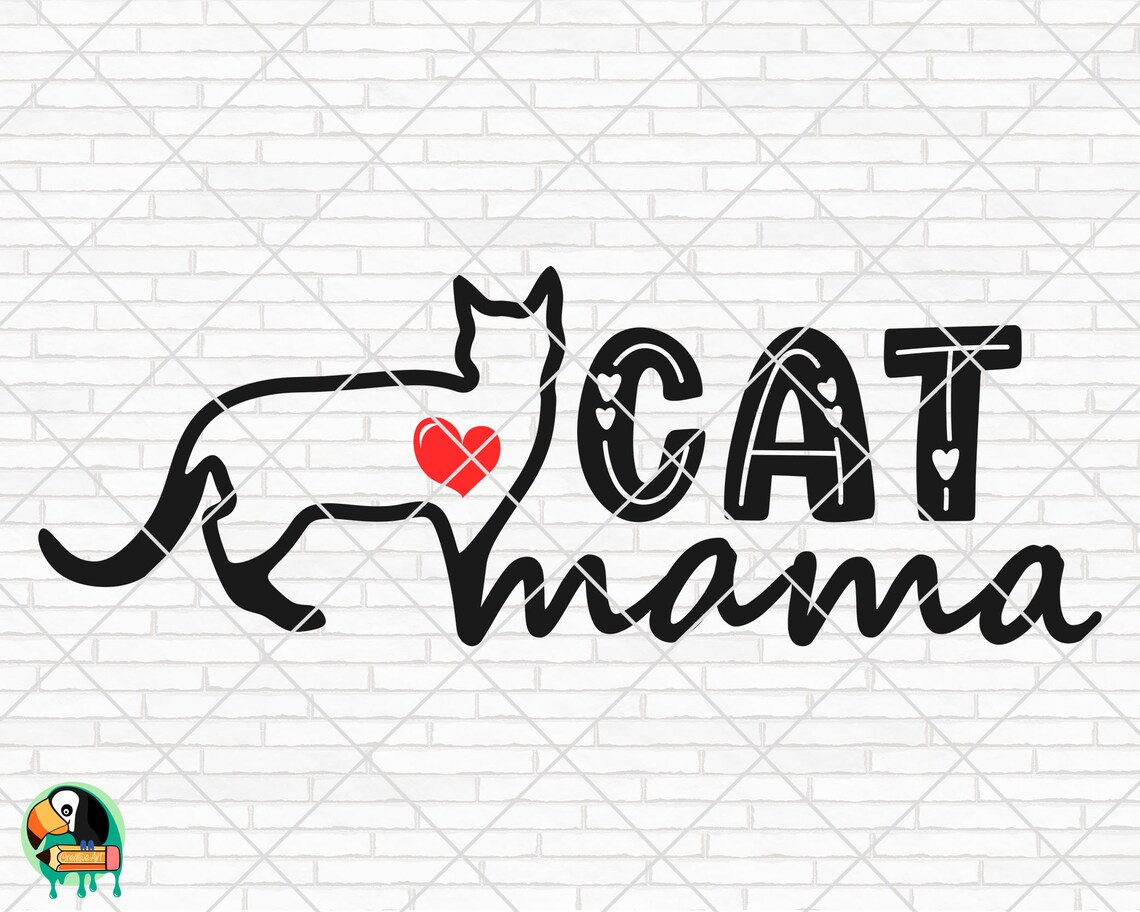 Cat Mama Svg Cat Mom Svg Cat Lover Svg Cat Svg Cat Sayings - Etsy