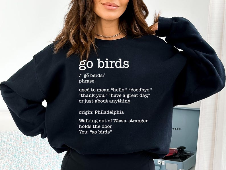 Go Birds Definition SVG, Go Birds Svg, Philadelphia Svg, Go Birds Definition Cut Files, Cricut, Png, Svg image 3