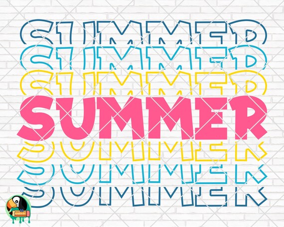 Summer SVG, Summer Svg, Beach Svg, Summer Design for Shirts, Summertime Svg, Summer Cut Files, Cricut, Silhouette, Png