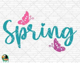 Primavera SVG, Hello Spring Svg, Pasqua Svg, Spring Design per camicie, Citazioni primavera, File taglio primavera, Cricut, Silhouette, Png