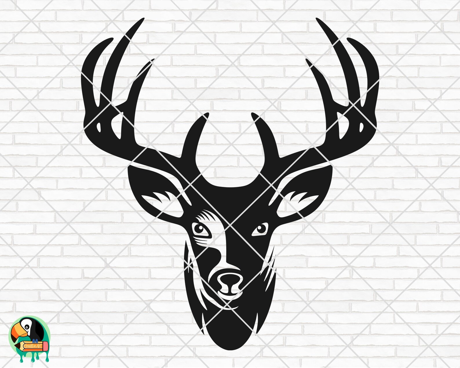 Deer Head SVG Deer Svg Deer Vector Deer PNG Animal Svg - Etsy