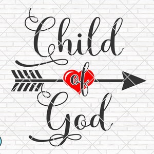 Bambino di Dio svg, svg cristiano, fede svg, Gesù svg, svg religioso, svg spirituale, croce svg, bibbia svg, Cricut, Silhouette, PNG