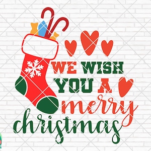 Wij wensen u een vrolijk kerstfeest SVG, Christmas Svg, Holiday Svg, Winter Svg, Cut File, Merry Christmas SVG, Christmas Cricut Svg Silhouette