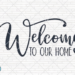 Bienvenido a nuestro hogar svg, Home Sweet Home svg, Door svg, Welcome Sign svg, Greeting svg, Farmhouse svg, Home Decor svg cricut silhouette Png
