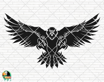 Eagle Silhouette SVG, Eagle svg, Eagle Head svg, Eagle Vector, Eagle PNG, American Eagle svg, Eagle svg Shirt, Clipart, Cut File, Cricut