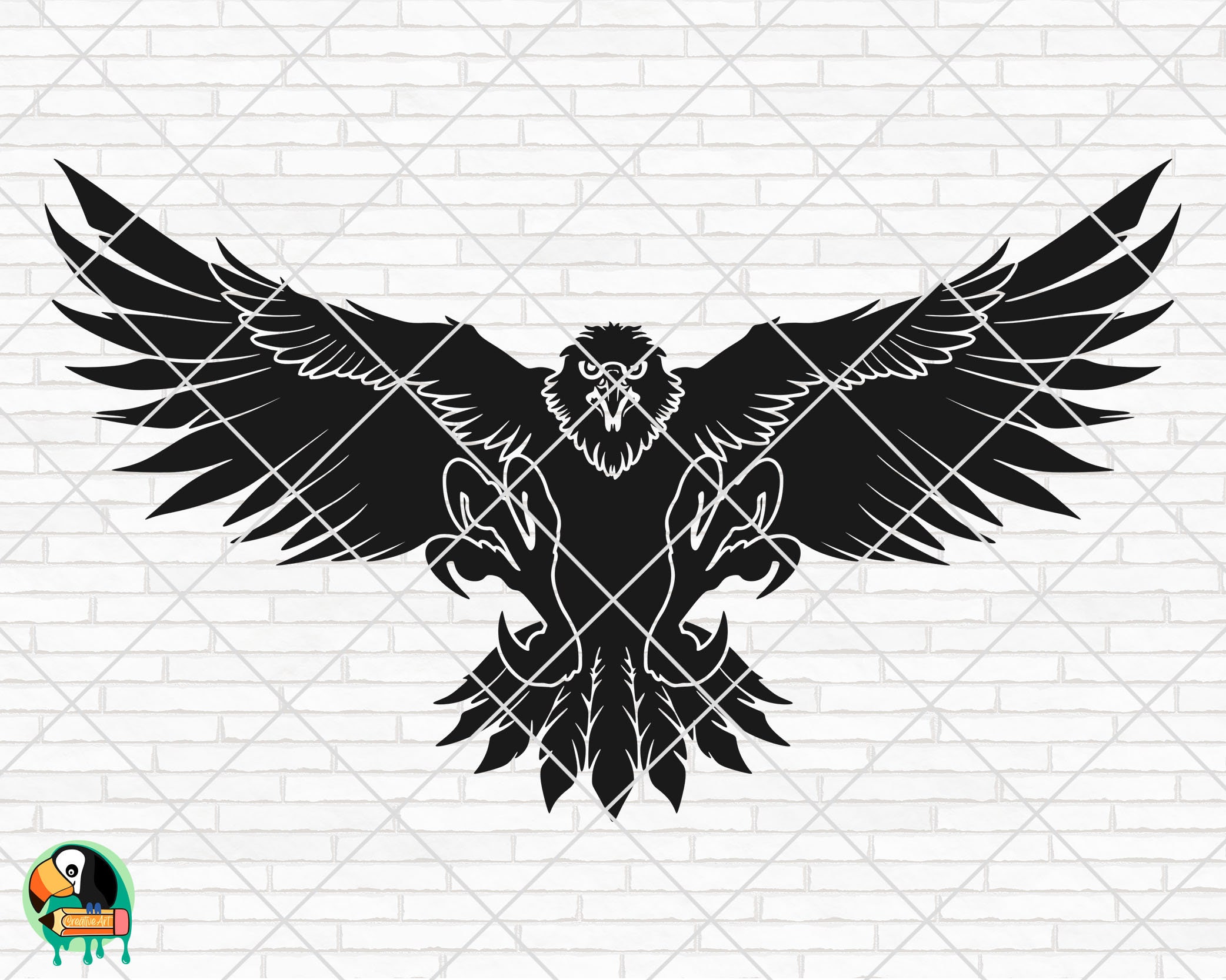 Eagle Silhouette SVG Eagle svg Eagle Head svg Eagle Vector | Etsy