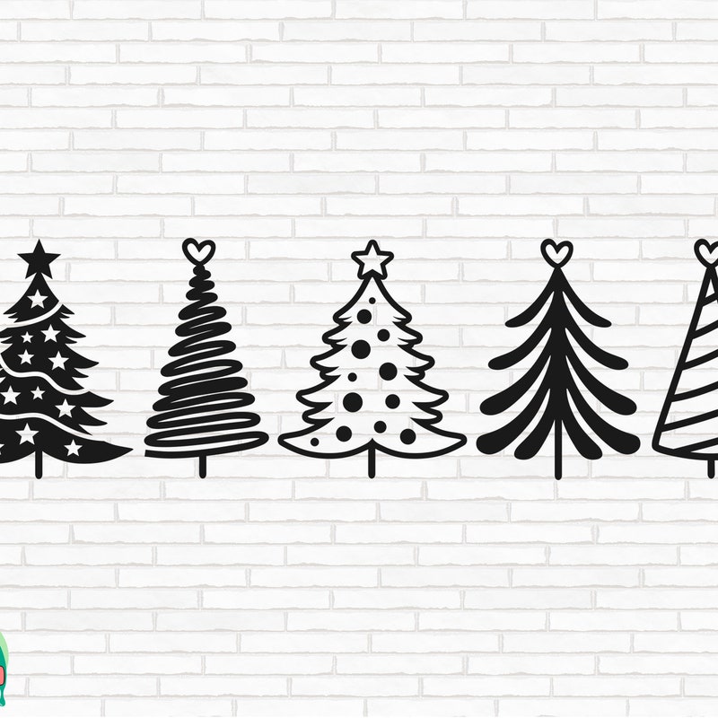 Christmas Tree Svg Files - Etsy