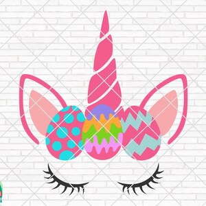 Easter Unicorn SVG, Easter Svg, Spring Svg, Easter Design for Shirts, Easter Quotes, Easter Cut Files, Cricut, Silhouette, Png