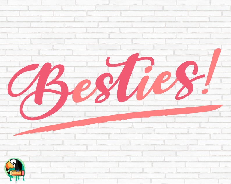 Besties SVG, Best Friends Svg, Friends Svg, Love Svg, Be Mine Svg ...