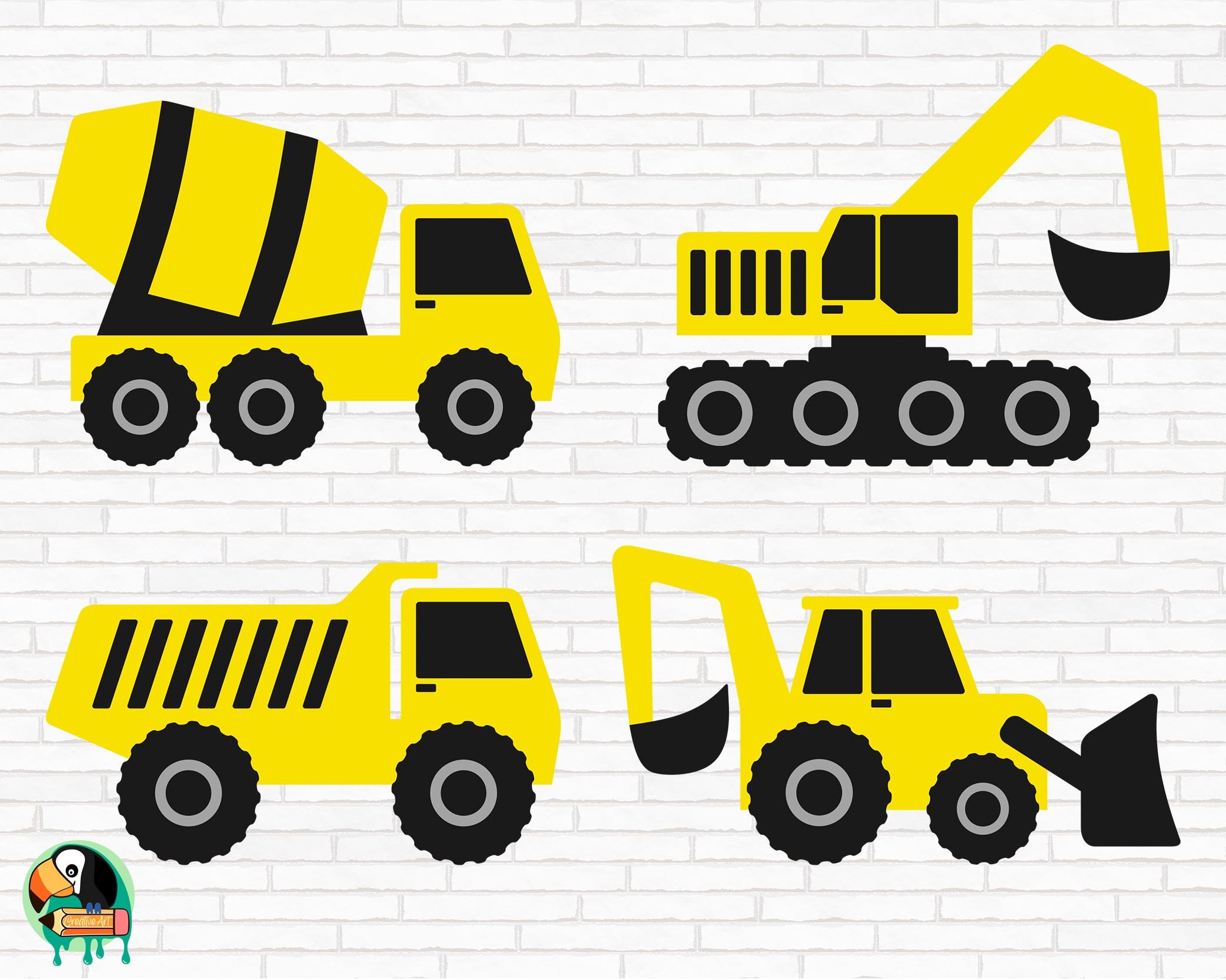 Tonka truck svg - Etsy México, image size:2084x1667