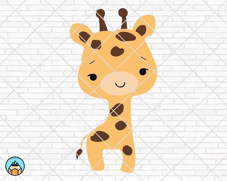 Download Cute Baby Giraffe SVG Baby Giraffe Svg Giraffe Cut File | Etsy