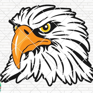 Eagle Head SVG, Eagle svg, Eagle Vector, Eagle PNG, American Eagle svg, Eagle svg Shirt, Eagle Clipart, Cut File, Cricut, Silhouette