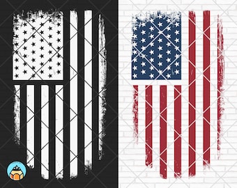 US Flag Distressed Svg | USA Flag Svg | Flag Svg | 4th of July svg | Download png, eps, cricut, silhouette | Patriotic Svg