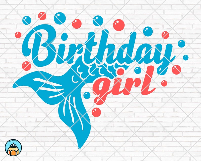 Download Mermaid Birthday svg Birthday Girl svg Birthday shirt svg ...