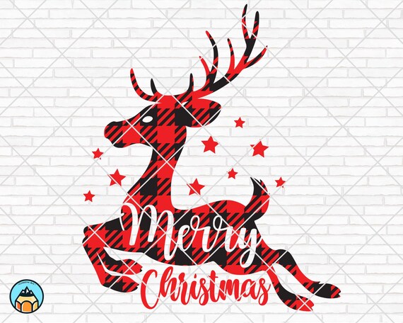 Free Free Merry Christmas Deer Svg SVG PNG EPS DXF File