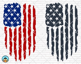 Distressed Flag Svg, American Flag Svg, 4th July Svg, Grunge Flag Svg, Flag Vector, Patriotic Svg, USA Flag Svg, dxf, eps, cricut silhouette