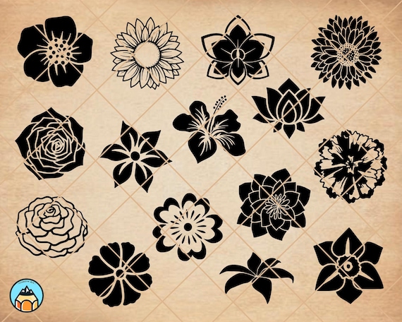 Free Cute Flower Svg SVG PNG EPS DXF File