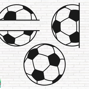 Soccer Ball SVG, Soccer Svg, Football Svg, Soccer Ball Monogram Svg ...