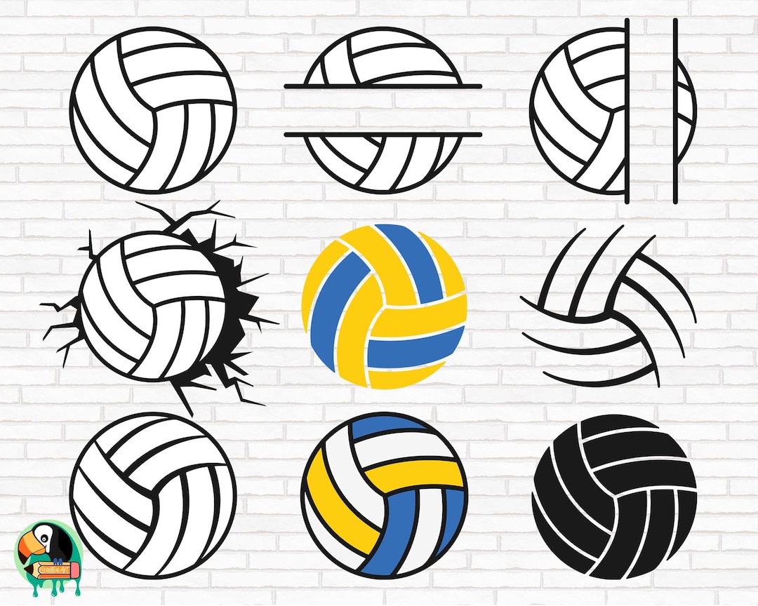 Volleyball SVG Bundle, Volleyball Ball Svg, Volleyball Name Svg
