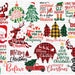 Christmas SVG Bundle, Christmas Svg, Winter Svg, Christmas cut files, Christmas for Shirts, Buffalo Plaid, Christmas Cricut, Silhouette, PNG