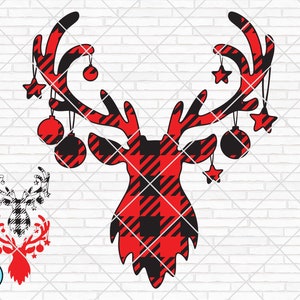 Download Merry Christmas Buffalo Plaid Svg Merry Christmas Svg Etsy SVG Cut Files