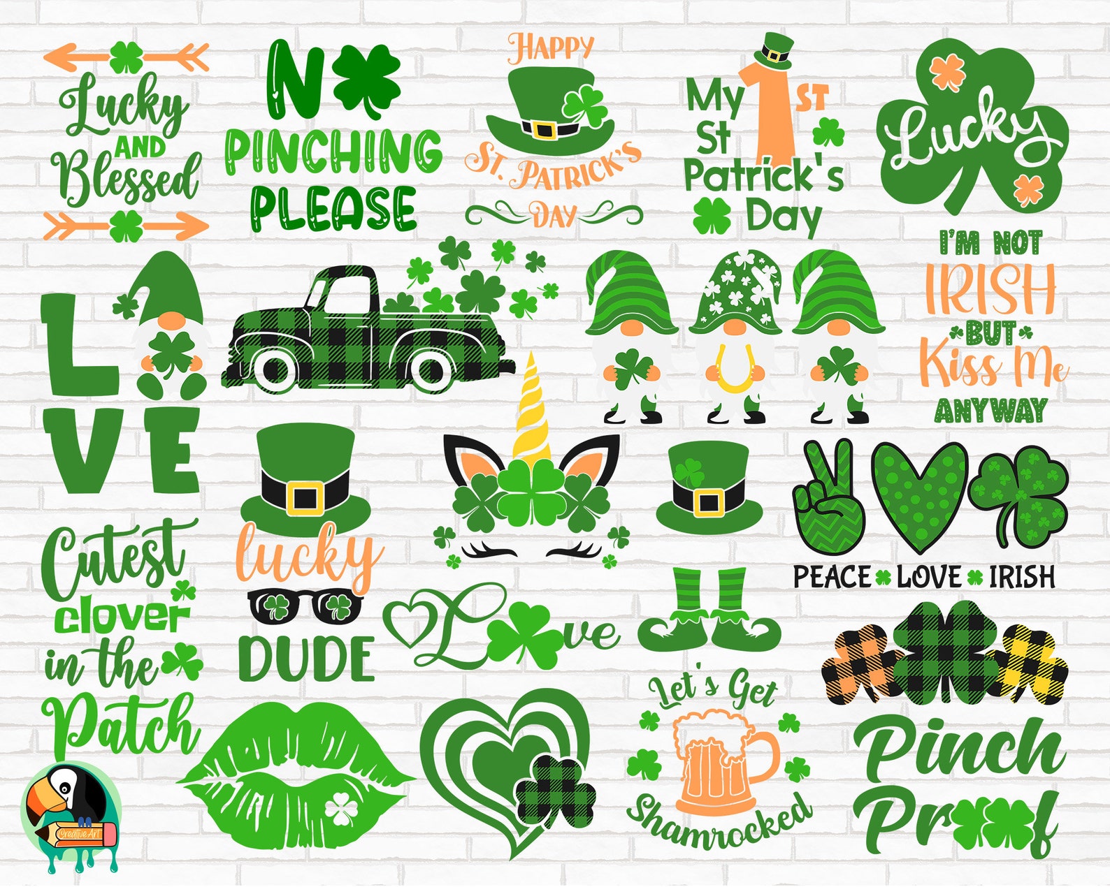 St Patrick's Day SVG Bundle, Lucky Svg, Irish Svg, St Patrick's Day ...
