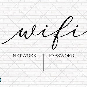 Wifi contraseña Svg, Wifi Svg, Wifi contraseña signo svg, Bienvenida Svg, Decoración del hogar Svg, Ser nuestro invitado Svg, Signo haciendo Cricut Silueta Png