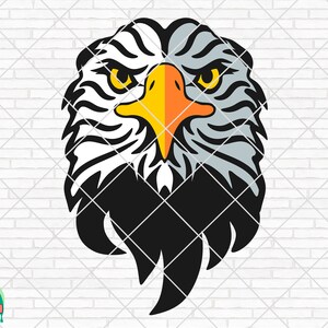 Eagle Head Icon SVG, Eagle svg, Eagle Vector, Eagle PNG, American Eagle svg, Eagle svg Shirt, Eagle Clipart, Cut File, Cricut, Silhouette